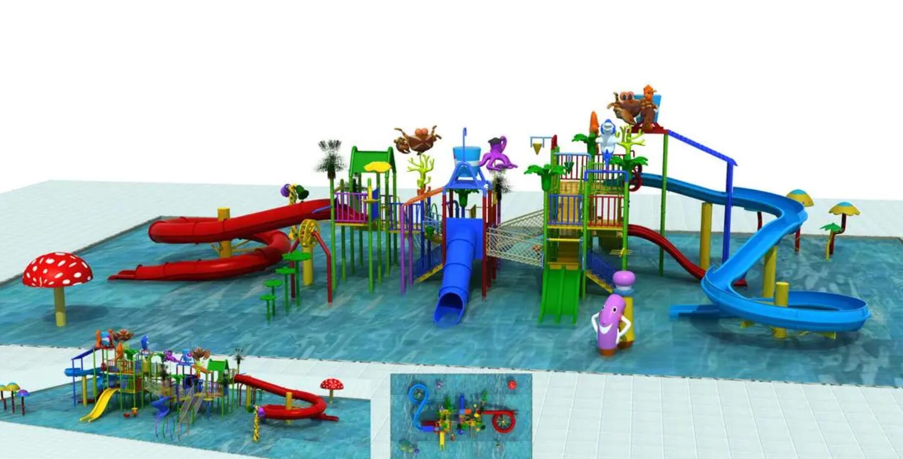 大型水上樂園設施:水上樂園設備